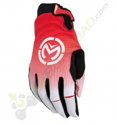 Gants MOOSE SX1 ROUGE/BLANC taille M