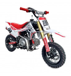 Pit Bike GUNSHOT 88cc - ROUGE - édition 2022