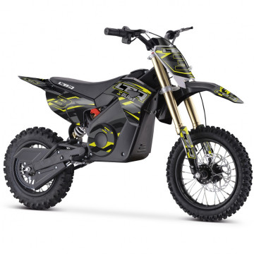 Dirt Bike électrique 1000W enfant LBQ E-BLAST JAUNE