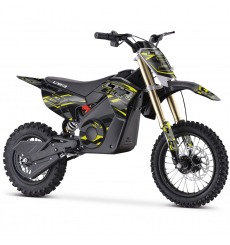 Dirt Bike électrique 1000W enfant LBQ E-BLAST JAUNE