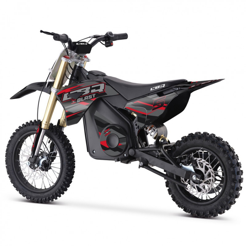 Dirt Bike électrique 1000W enfant LBQ E-BLAST ROUGE