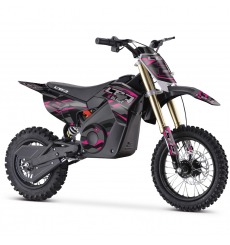 Dirt Bike électrique 1000W enfant LBQ E-BLAST ROSE