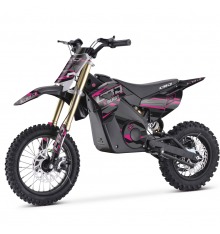 Dirt Bike électrique 1000W enfant LBQ E-BLAST ROSE