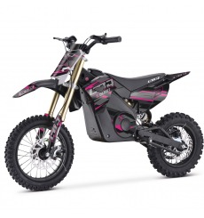 Dirt Bike électrique 1000W enfant LBQ E-BLAST ROSE