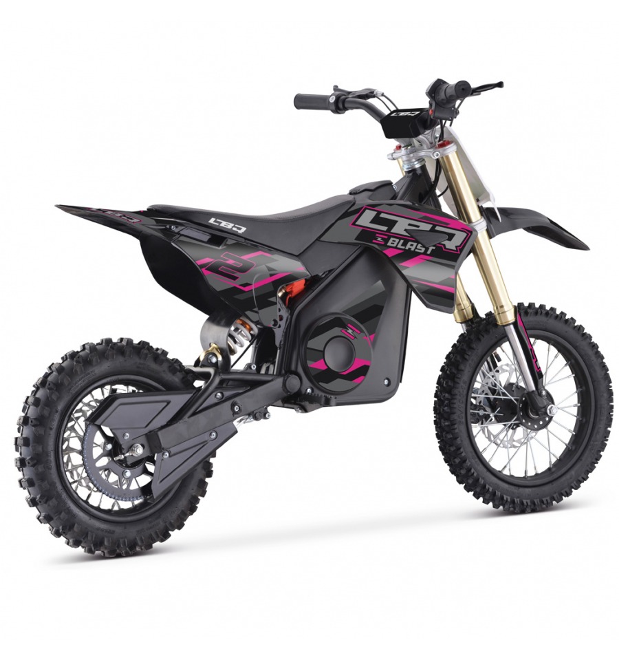 Dirt Bike moto électrique enfant 1000 Watts RXF Rocket Rose pour enfant de  6 à 10