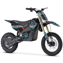 Dirt Bike électrique 1000W enfant LBQ E-BLAST BLEU
