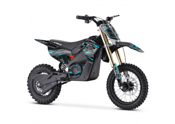 Dirt Bike électrique 1000W enfant LBQ E-BLAST BLEU