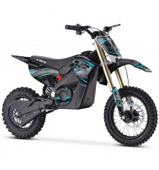 Dirt Bike électrique 1000W enfant LBQ E-BLAST BLEU
