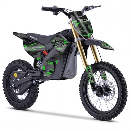 Dirt Bike électrique 1400W enfant LBQ E-BLAST VERT