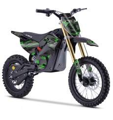 Dirt Bike électrique 1300W enfant LBQ E-BLAST VERT