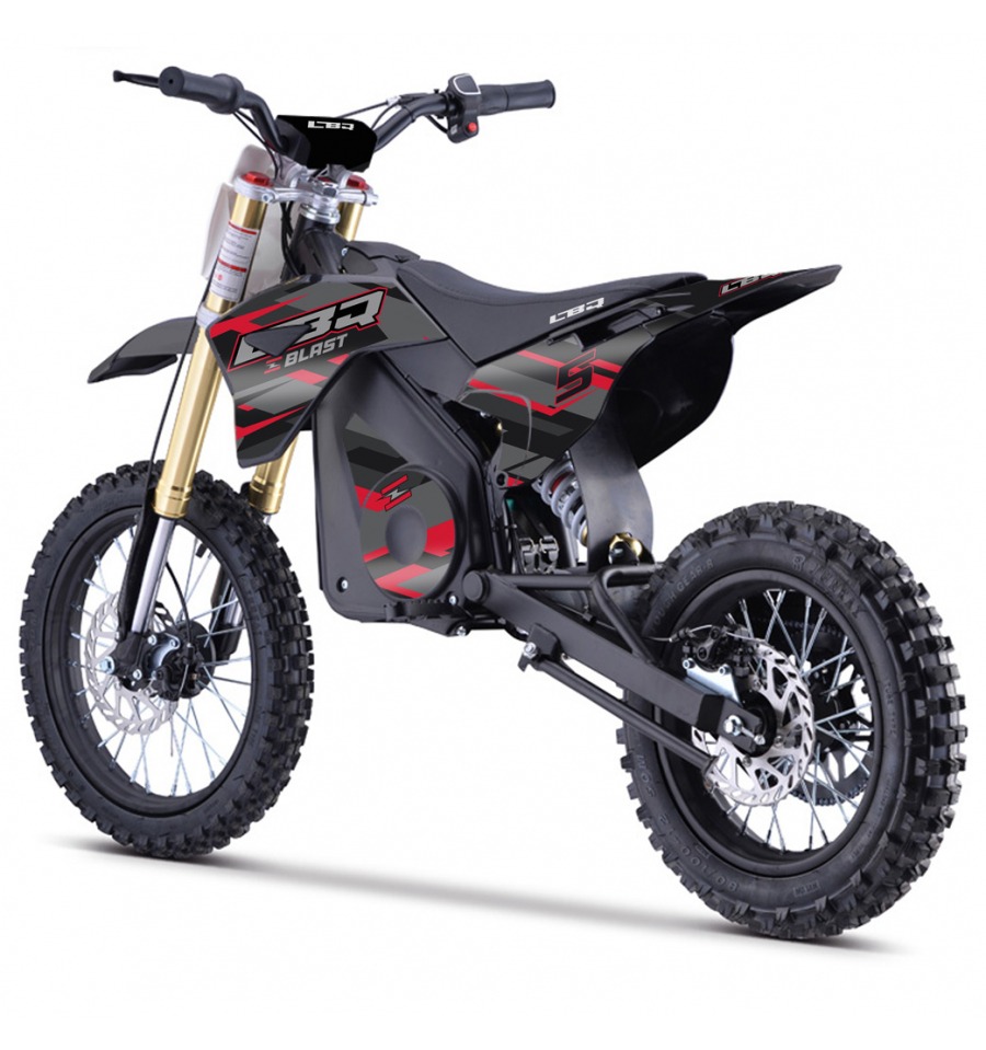 Moto électrique enfant LBQ Biky 250W ROUGE