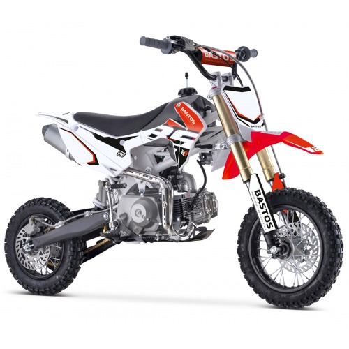 Pit Bike 90cc BASTOS BS ROUGE - édition 2024