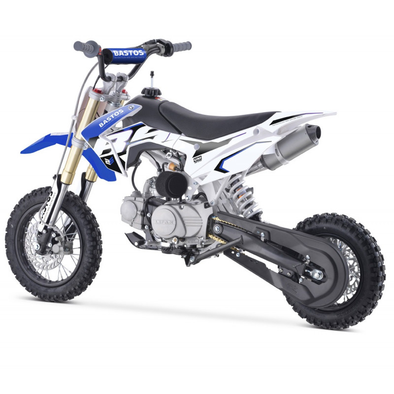 Pit Bike 90cc BASTOS BS BLEU - édition 2024
