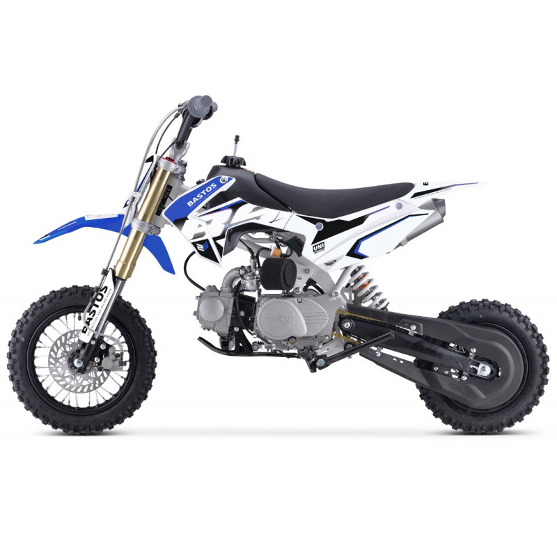 Pit Bike 90cc BASTOS BS BLEU - édition 2024