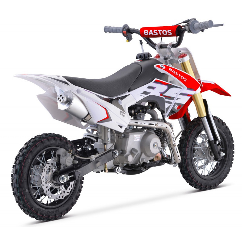 Pit Bike 70cc BASTOS BS 70 MINI ROUGE - édition 2024