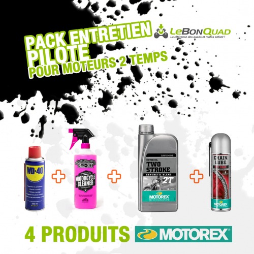 Pack entretien PILOTE moteurs 2 temps MOTOREX