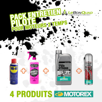 Pack entretien PILOTE moteurs 2 temps MOTOREX