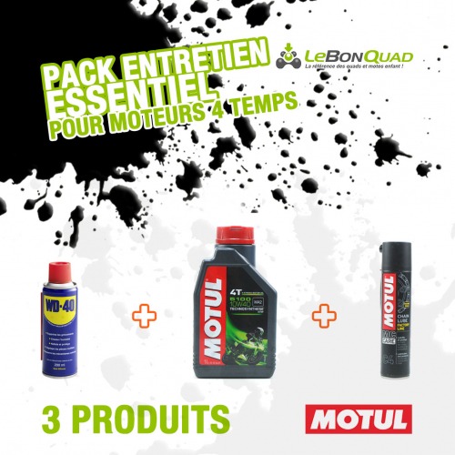 Pack entretien ESSENTIEL moteurs 4 temps MOTUL