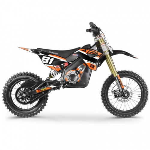 Moto cross électrique enfant 1300W ORANGE SX