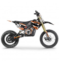 Moto cross électrique enfant 1300W ORANGE SX