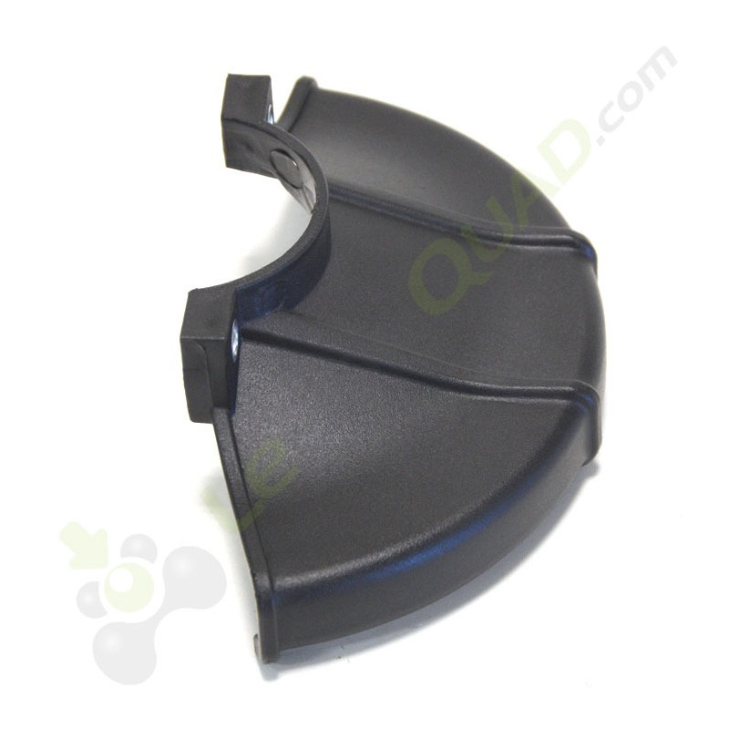 Protège disque demi lune excentrique arbre arrière de Quad pocket  6''