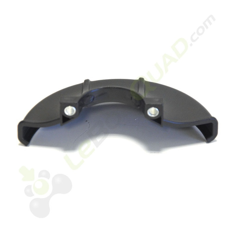 Protège disque demi lune excentrique arbre arrière de Quad pocket  6''