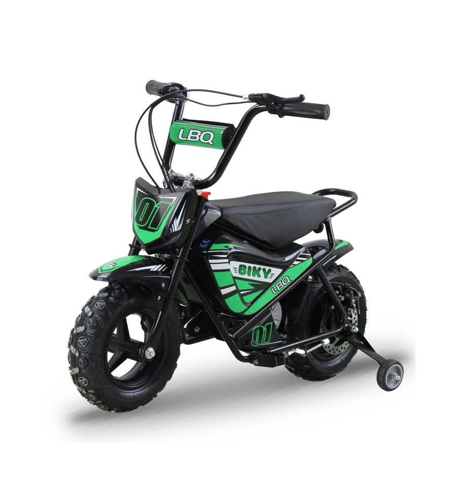 Moto Electrique pour enfant CRZ E-KID E-Kid 250W - Vert