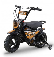 Moto électrique 250W enfant LBQ Biky ORANGE