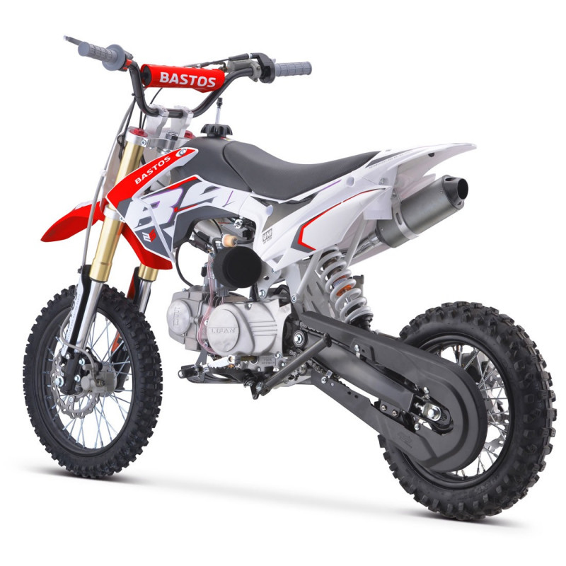 Pit Bike 125cc ROUGE BASTOS BS 125 - édition 2024