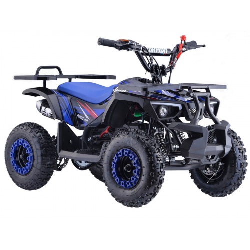 Pocket quad 49cc Bleu Rino Diamon