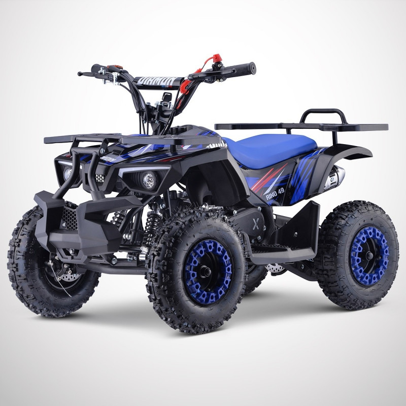 Pocket quad 49cc Bleu Rino Diamon