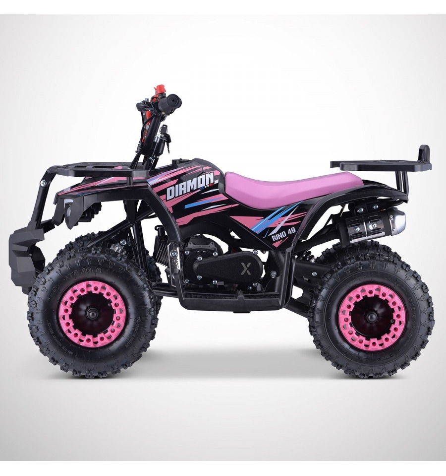 Pocket quad enfant thermique 49cc LMR Ranger 6 - rose - LeMiniRider