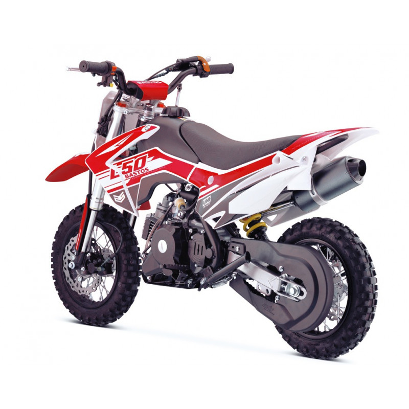 Pit Bike 50cc BASTOS L50 ROUGE - édition 2024