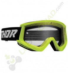 Masque THOR COMBAT RACER JAUNE FLUO