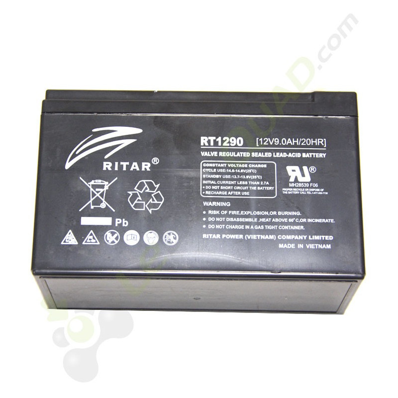 Batterie 12V 9Ah de moto enfant E-Fat kids