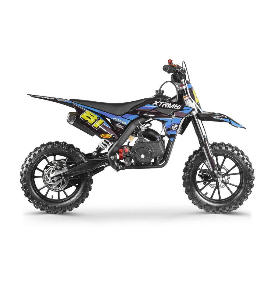 Acheter Moto enfant Suzuki Kiddimoto. Disponible dans bleu