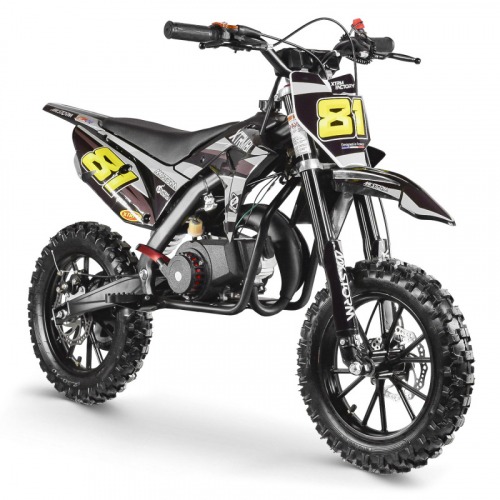 Pocket cross 50cc Noir-blanc MX