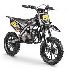 Pocket cross 50cc Noir-blanc MX