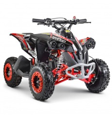 Pocket quad 50cc rouge CANADA à démarreur électrique