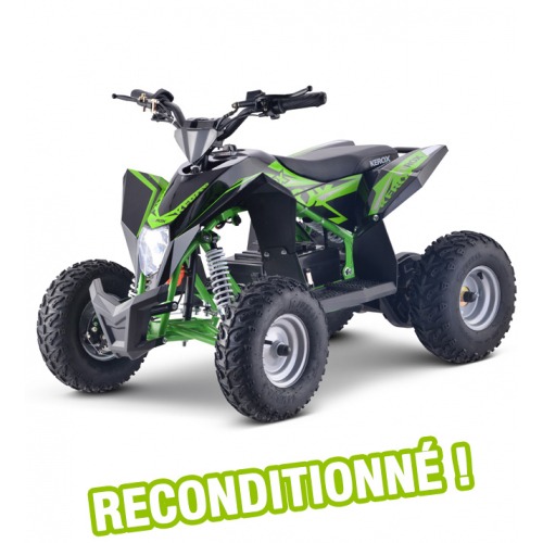 Quad enfant électrique 1000w KEROX E-MKT VERT reconditionné