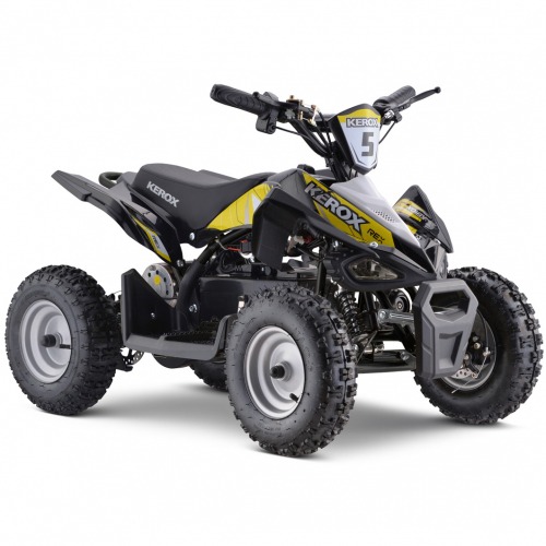 Pocket Quad électrique 800w enfant KEROX E-Rex BW6 JAUNE