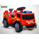 Camion électrique enfant Pompier 22W ROUGE Kingtoys Camion électrique enfant Pompier 22W ROUGE Kingtoys