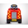 Camion électrique enfant Pompier 22W ROUGE Kingtoys