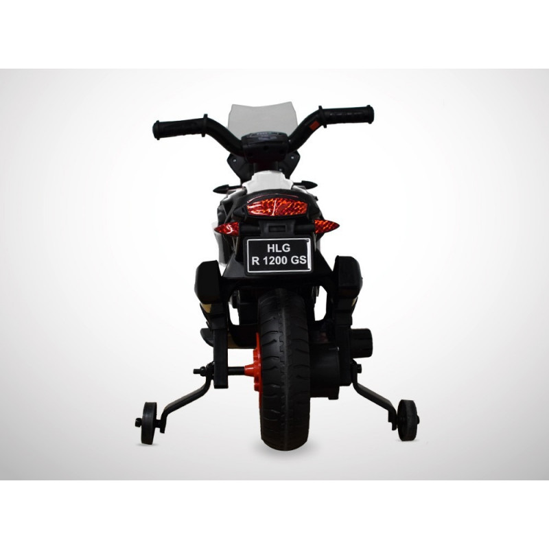 Moto électrique enfant 1000GS 18W KINGTOYS - Blanc