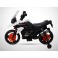 Moto électrique enfant 1000GS 18W KINGTOYS - Blanc