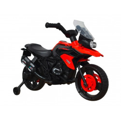 Moto électrique enfant 1000GS 18W KINGTOYS - Rouge