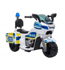 Moto électrique enfant Police 6V / 22W - KINGTOYS