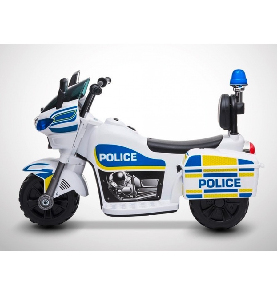 Moto police électrique MINI 6v pour enfants