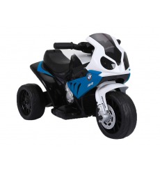 Moto électrique 6v BMW enfant - S1000 RR 18W - Bleu KINGTOYS