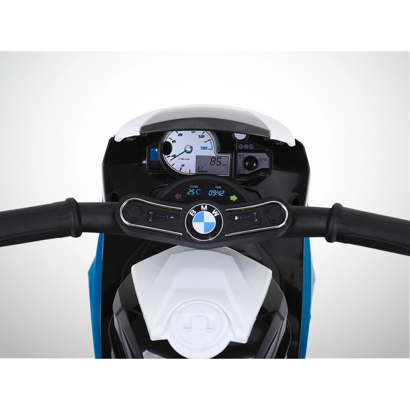 Moto électrique enfant - BMW S1000 RR 18W - Bleu KINGTOYS